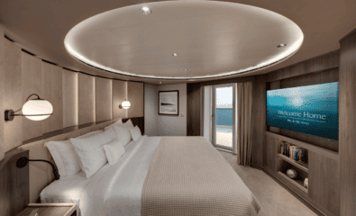 Cocoon Residence Bedroom, Explora Journeys