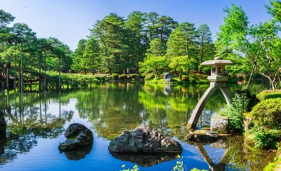 Kenrokuen Garden, Kanazawa Castle, Kanazawa Japan