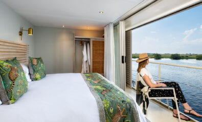 AmaWaterways Suite balcony