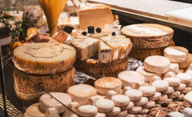 Traditional French Cheeses in Lyon