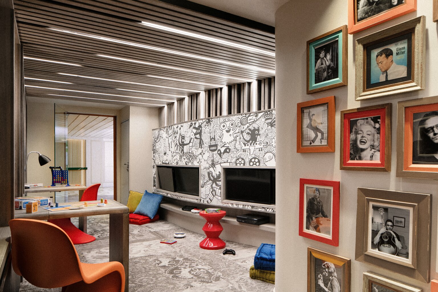 Wave's & Fantasia (Children and Teen's Spaces)