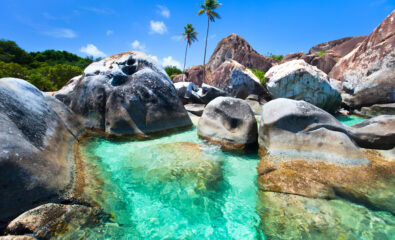 The baths in Virgin Gorda