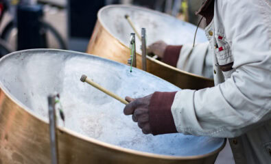 Steel Pan Player in Trinidad