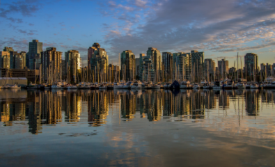Vancouver city skyline
