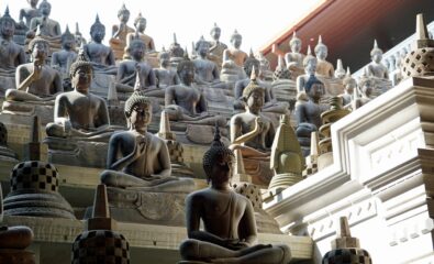 Buddhist Temple,, Colombo